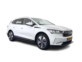 Škoda Enyaq iV 80 {SOH-90%} [ 3-Fase ] (INCL-BTW) *LEATHER-FABRIC | FULL-LED | DIGI-COCKPIT | CAMERA