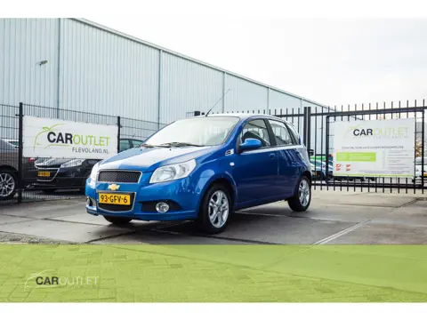 Chevrolet Aveo 1.2 16V LS NIEUWE APK bij aflev!!! Leuke goede Aveo met AIRCO en vlotte motor!