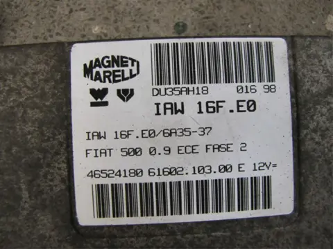 Fiat Cinquecento Motorcomputer ecu los op voorraad