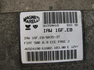 Fiat Cinquecento Motorcomputer ecu los op voorraad