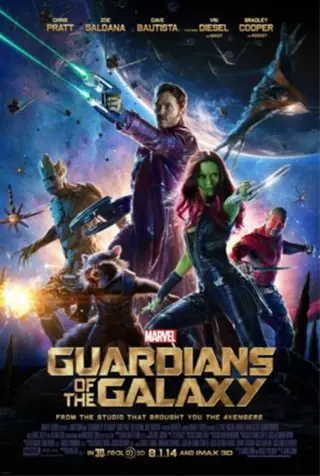 GUARDIANS OF THE GALAXY filmposter.