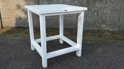 Bartafel wit 100 x 100