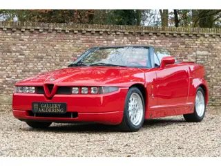 Alfa Romeo RZ Zagato No.077 "37.000 kms" In factory original condition RZ with German and Dutch hist