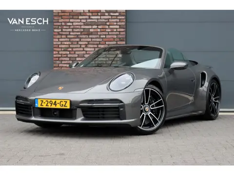 Porsche 911 992 Cabrio 3.8 Turbo S | Keramisch | Vierwielbesturing | Burmester High End | Adaptive C