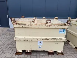 Tolsma Kiwa IBC 1150 liter Dieseltank Milieutank (bj 2007)