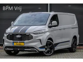 Ford Transit Custom L1H1 170Pk Aut. | Sport | 2xSchuifdeur | Achteruitrijcamera | 19'' Black | Grey 