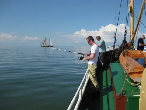 Sportvissen / Zeevissen met de Ome Cor in Harlingen