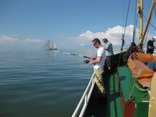 Sportvissen / Zeevissen met de Ome Cor in Harlingen