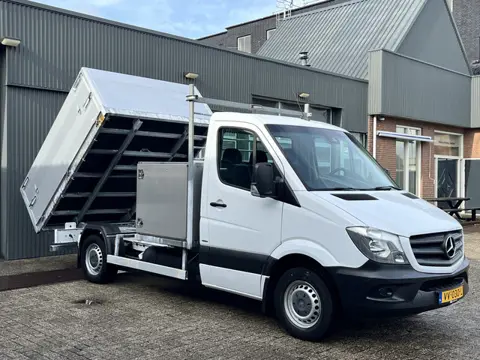 Mercedes-Benz Sprinter 316 1.8 NGT 366 CNG en Benzine 157pk Automaat Pick-up Open laadbak Kipper Ger