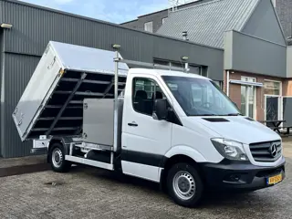 Mercedes-Benz Sprinter 316 1.8 NGT 366 CNG en Benzine 157pk Automaat Pick-up Open laadbak Kipper Ger