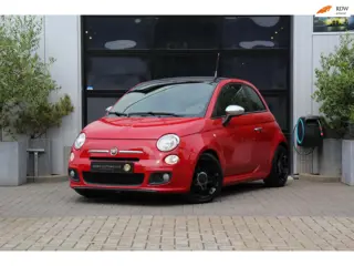 Fiat 500 1.2 500S - Halfleer - Airco - Sport - Lichtmetalen wielen - Elektrische ramen