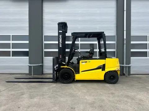 Hyundai 5000kg elektrische heftruck forklift 5ton duplex e