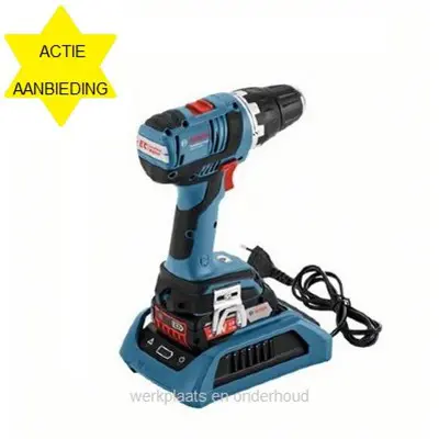 Bosch GSR18VEC Accu Boor/schroefmachine 18V 2.0Ah + Draadloz