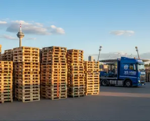 Pallets laten ophalen in Vlaanderen