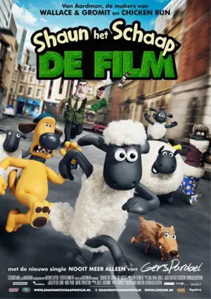 SHAUN HET SCHAAP : DE FILM filmposter.