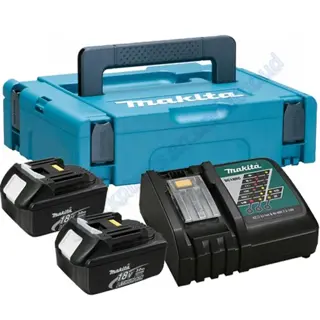 Makita 196693-0 powerpack 2x 18V 3.0Ah accu incl. lader DC18