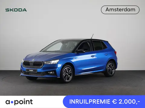 Skoda Fabia Monte Carlo 1.0 TSI 95 pk 5 versn. Hand | Verwarmbare voorstoelen | Hill start | Zwart d