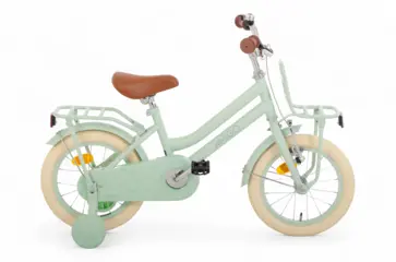 AMIGO Bella 14 Inch Meisjes Terugtraprem Groen