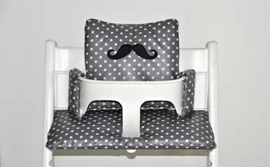 Stoelverkleiner kussen gecoat voor stokke tripp trapp 'Snor'