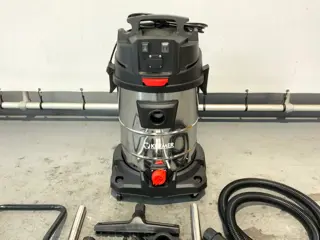 Kremer 65L Industriële stofzuiger nat/droog, geintegreerd stopcontact