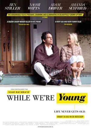 WHILE WE ' RE YOUNG filmposter.