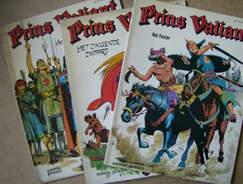 Prins valiant strips adv. 1132