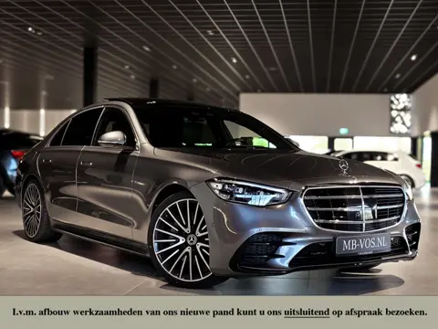 Mercedes-Benz S-Klasse 400d 4-M AMG Achterassturing|Ruitleder|Burmester|Rij-assistentie|Keyless|Nigh