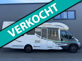 Chausson WELCOME 79EB Titanium TOPSTAAT Luchtvering Standkachel 113.387km Airco Cruise ctrl KEURIG !