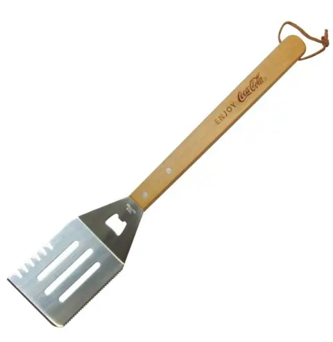 Coca-Cola BBQ Spatel Houten Handvat