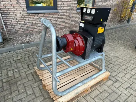 GENERATOR JB4SC Aftak As generatorset 53 kVA Trekker Aggregaat as New !