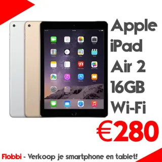 IPad Air 2 verkopen? Snel, betrouwbaar &amp; hoge vergoeding