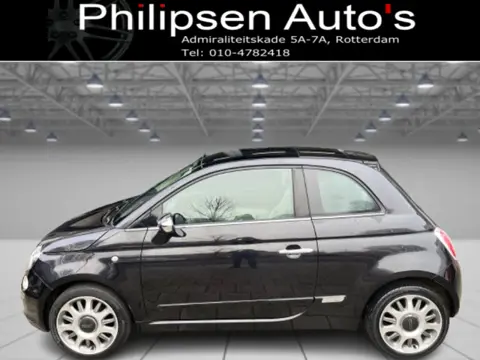 Fiat 500 1.2 Lounge Automaat . Pano. Airco. (bj 2010)