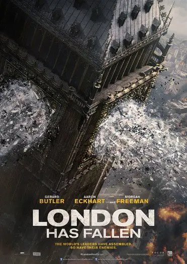 LONDON HAS FALLEN filmposter.