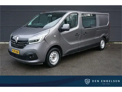 Renault Trafic 146pk Euro6 L2H1 Dubbele cabine 2x Schuifdeur Navi Trekhaak Cruise control Airco 17" 