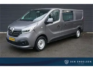 Renault Trafic 146pk Euro6 L2H1 Dubbele cabine 2x Schuifdeur Navi Trekhaak Cruise control Airco 17" 