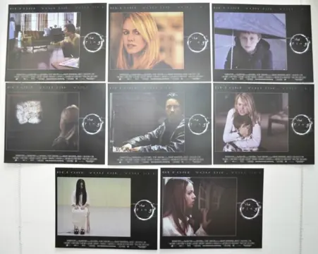 THE RING lobbycard set.