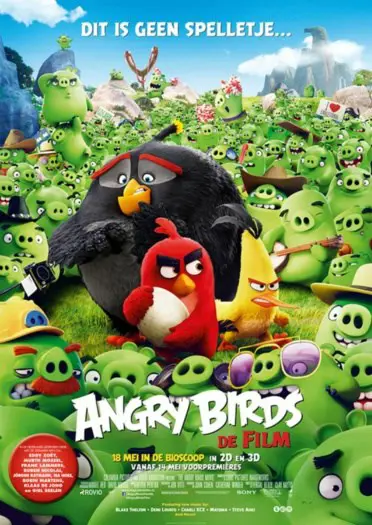 ANGRY BIRDS : DE FILM filmposter.