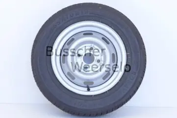 Wiel 13" Compl. 100*4 165/70 Aanhanger Voorradig