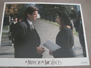 THE MIRROR HAS TWO FACES lobbycard set.