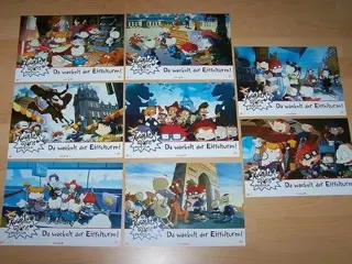 RUGRATS IN PARIS : THE MOVIE lobbycard set.