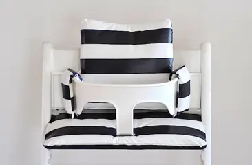 Stoelverkleiner kussen 'Stripe' voor stokke tripp trapp