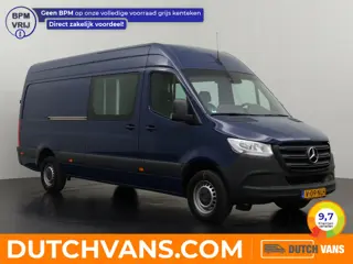 Mercedes-Benz Sprinter 319CDI 3.0V6 L3H2 Maxi Dubbele Cabine | Airco | Cruise | 2800Kg Trekhaak | Ca