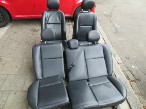 Ford Focus 2004 5 drs Hatchback Zwart lederen bekleding