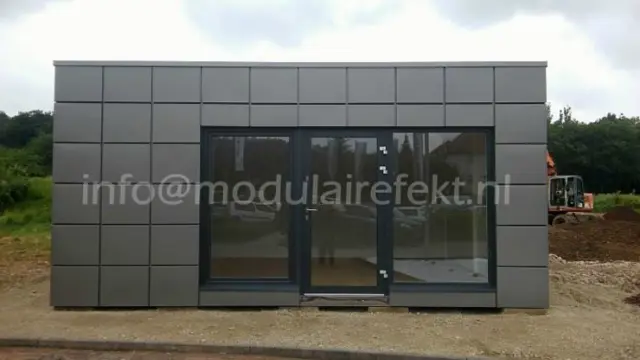 Bureelcontainer, Tuinkantoren, Verkoopunits, Kantoorunit,Mo