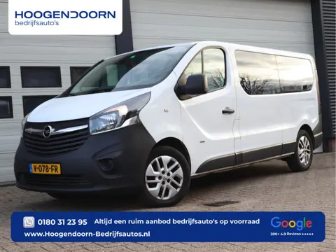 Opel Vivaro 1.6 CDTI 122pk Euro 6 DC 5 Pers. - L2 Lang - Airco - Trekhaak