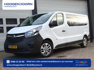 Opel Vivaro 1.6 CDTI 122pk Euro 6 DC 5 Pers. - L2 Lang - Airco - Trekhaak