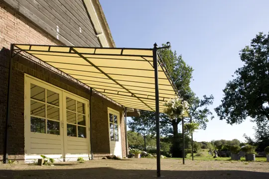 Overkapping / pergola voor terras