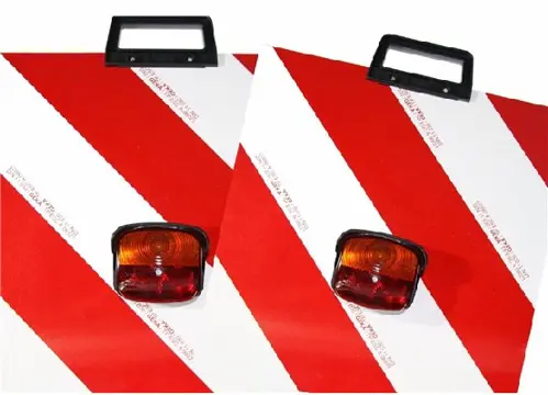 Lange lading borden metaal compleet met verlichting