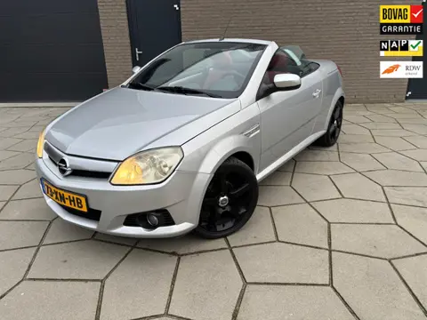Opel Tigra TwinTop 1.4-16V Temptation|CABRIO Elec.|Metallic|Leder Voll.|Zwarte lichtmetalen velgen