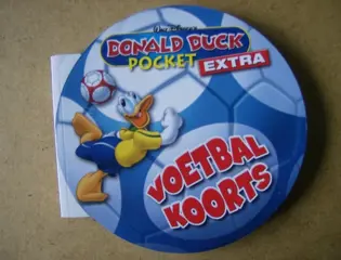 Voetbal pocket donald duck adv 2620